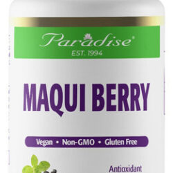 Paradise Herbs, Extrato De Maqui Berry Orgânico, 400 Mg, Con