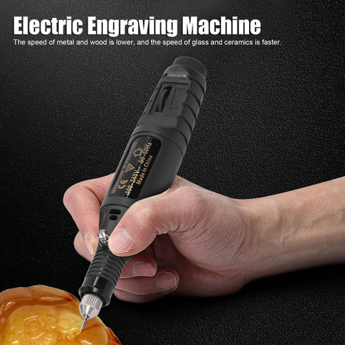 J Mini Escultura Caneta 70pcs Máquina De Gravura Elétrica - Imagem 4