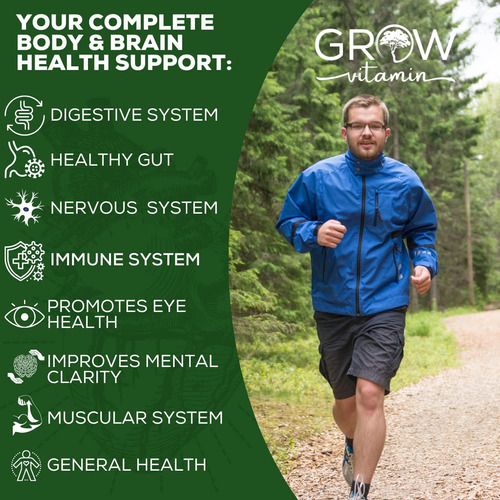 Um Multivitamínico Diário Para Homens - Com Vitaminas E Mine - Imagem 7