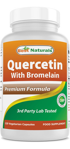 Melhor Quercetina Natural Com Cápsula Vegetal De Bromelaína