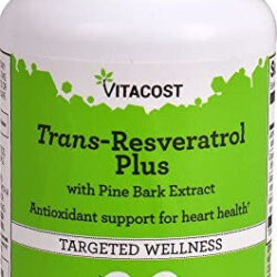 Vitacost Trans-resveratrol Plus - 60 Cápsulas Vegetarianas