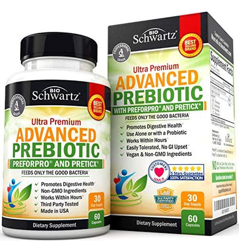 Prebióticos Para Saúde Intestinal Avançada - Suporte Ao Sis