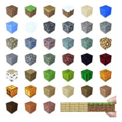 U 64pcs Bloco De Construção De Brinquedo Magnético Minecraft