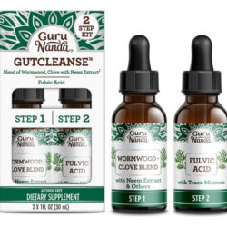 Kit De 2 Etapas De Gurunanda Gutcleanse - Suplemento Dietéti