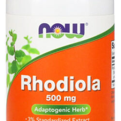 Rhodiola 500mg Now Foods Rhodiola Extract 60 Veg Caps Sabor Sem sabor