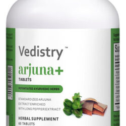 Vedistry Arjuna+ Comprimidos 1100 Mg Com Arjuna E Extrato De