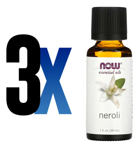 Mistura De Óleo De Néroli Now Foods 30 Ml Importado 3un - Imagem 2