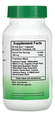 Christophers Fórmulas V-vein Fórmula 500 Mg 100 Cápsulas Veg - Imagem 2