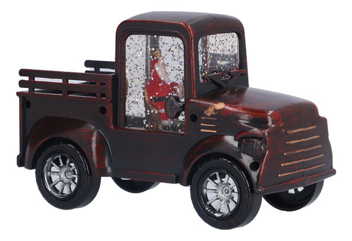 A Luz Retro Da Noite Do Carro Do Natal Conduziu A Lanterna D - Imagem 10