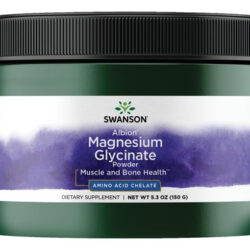 Swanson Albion Glicinato De Magnésio Quelado De 5,3 Onças (1
