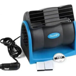 Ventilador Elétrico De Carro 12v/24v Com Plugue De Isqueiro