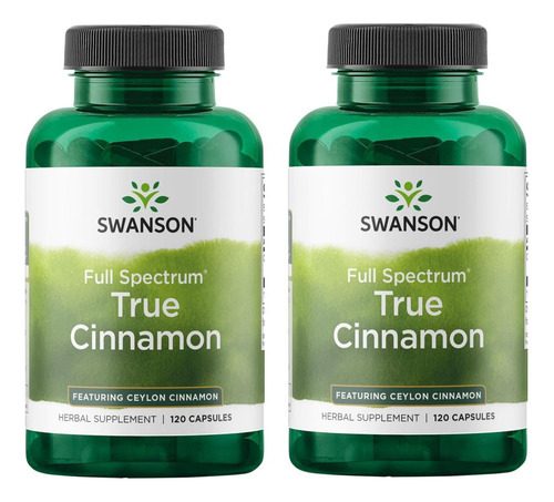 Swanson Full Spectrum True Canela - Suplemento De Ervas - (1
