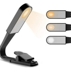C Miya Mini Luminária Para Leitura De Livros Portátil Luz