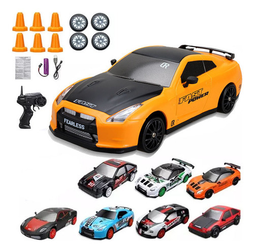 Drift Rc Car Pequeno Carro De Corrida 4x4 Recarregável