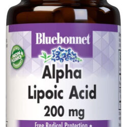 Bluebonnet Nutrition Alpha Lipóico Ácido 200 Mg