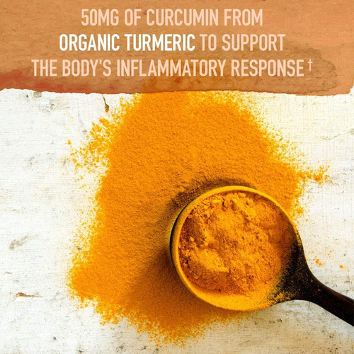 Pó De Resposta Inflamatória De Reforço De Cúrcuma Organics D - Imagem 3