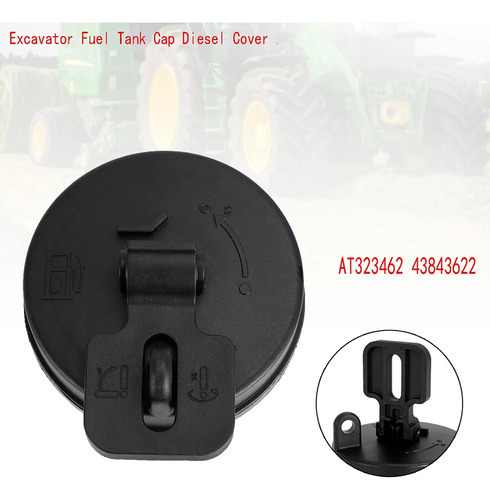 Tampa Do Tanque De Combustível Da Escavadeira Para John Deer - Imagem 3