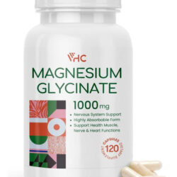 Glicinato De Magnésio Vhc 1000 Mg, Suplemento De Glicinato D