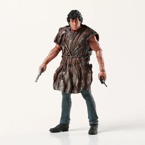 Brinquedo Modelo De Boneco De Ação John J Rambo Da Neca Firs - Imagem 5