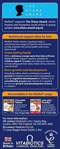Wellkid Da Vitabiotics Líquido Multivitamínico 150ml - Imagem 5