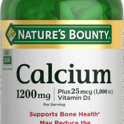 Suplemento Nature"s Bounty Carbonato De Cálcio E Vitamina D