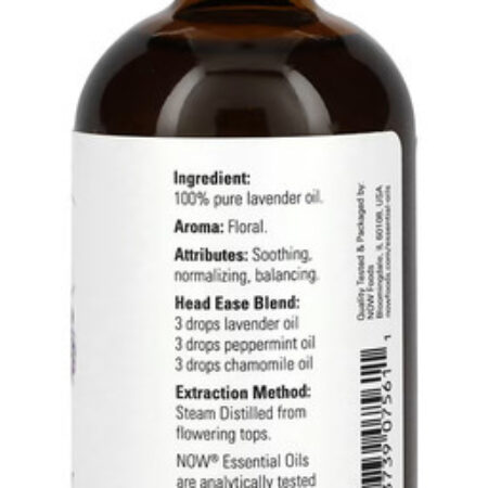 Óleo De Lavanda Now Foods Lavender 118ml 2un - Imagem 4