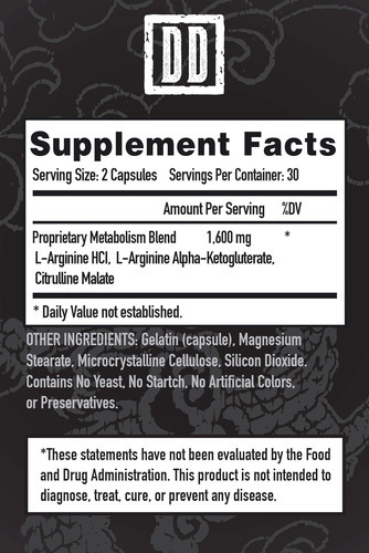 Suplemento De Reforço De Óxido Nítrico Double Dragon Organic - Imagem 5