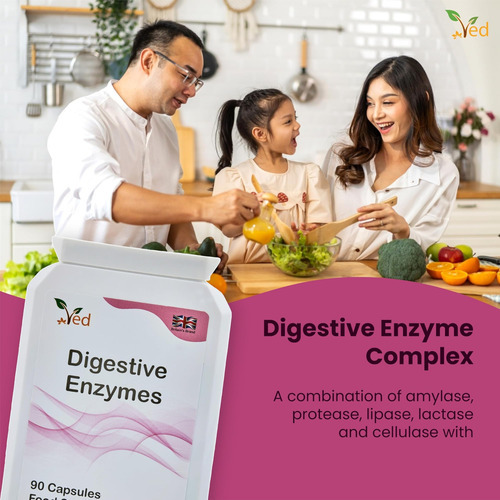 Enzimas Digestivas Ved, Complexo Abrangente De Intolerância - Imagem 5
