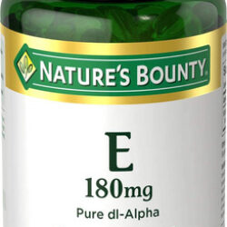 Vitamina E Nature S Bounty 400ui 120 Cápsulas