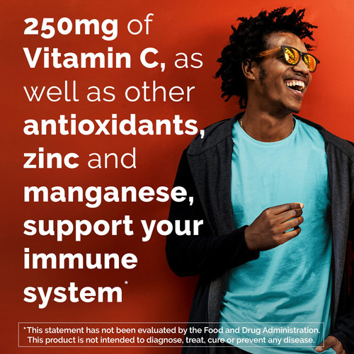Suplemento Emergen-c Zero Sugar Immune Support Kidz Gummies - Imagem 4