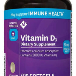 Membros Marcam Vitamina D3 50 Mcg (2.000 Ui) Suplemento Diet