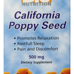 Bio Nutrition California Poppy Vegi-caps, 60 Count