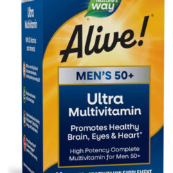 Nature's Way Alive! Multivitamínico Completo Para Homens 50+