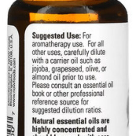 Óleo De Alecrim 30ml Now Foods 100% Puro Importado 2un - Imagem 4