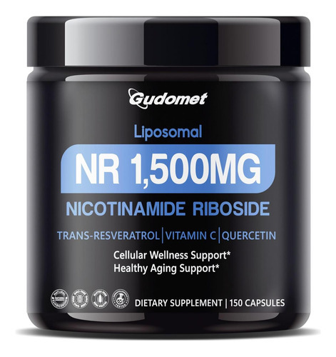 Nr Lipossômica Gudomet (ribosídeo De Nicotinamida) Com Trans