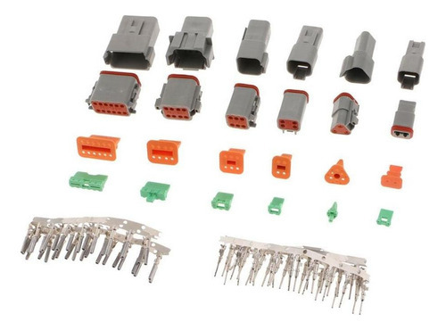 Kits De Conectores Cinza Genuínos Da Série Deutsch Dt 2 3 4 - Imagem 10