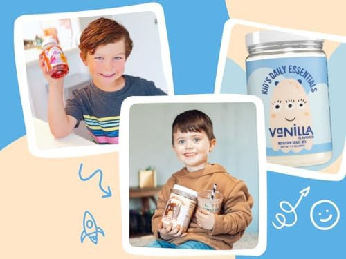 Vanilla Kids Daily Essentials, Batido De Proteína Infantil F - Imagem 5