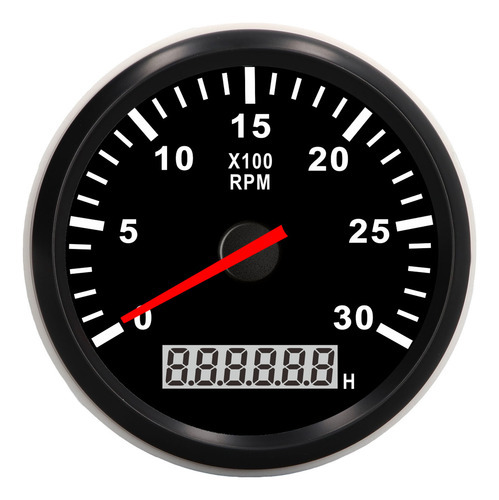 Medidor De Tacômetro De 85 Mm/3,35 Polegadas Tacho Impermeáv - Imagem 3