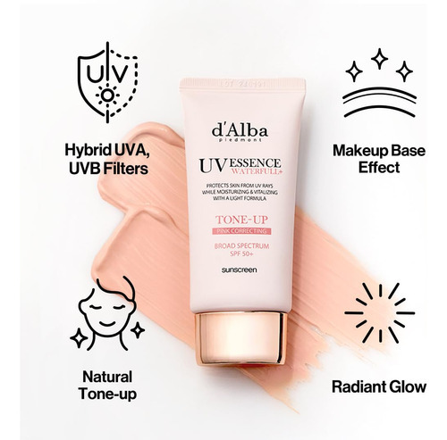 Sérum Protetor Solar D"alba Piedmont Waterfull Tone-up Spf 5 - Imagem 8