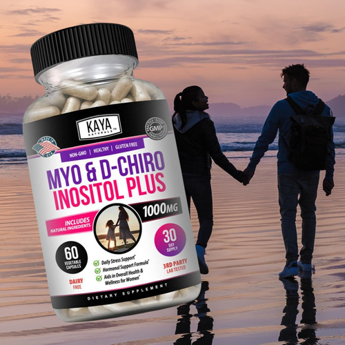 Kaya Naturals Myo & D-chiro Inositol Plus Suporte Para Mulhe - Imagem 7