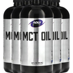 Óleo De Mct Now Foods 946 Ml Puro Importado 5un