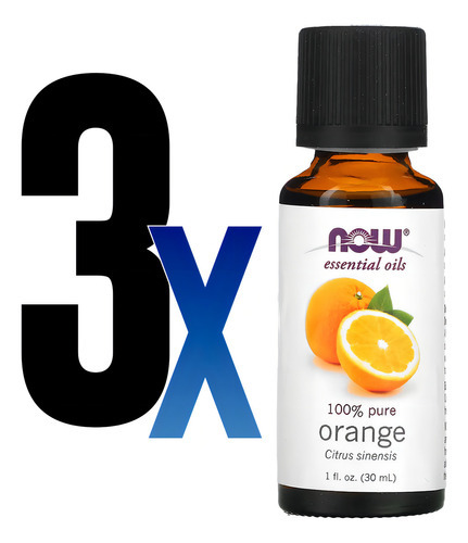 Óleo De Laranja Now Foods Orange Oil 30ml 3un - Imagem 4