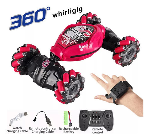 Sensor De Gesto Rc Car Toy De 2,4 Ghz Com Luzes/música 8 Em - Imagem 11