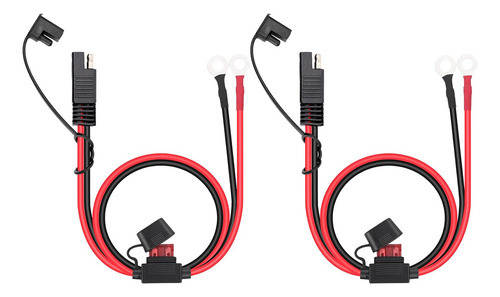 2 Peças 16awg Sae Acessório De Cabo Conector De Bateria - Imagem 6