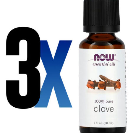 Óleo De Cravo 30ml Now Foods 100% Puro Importado 3un - Imagem 2
