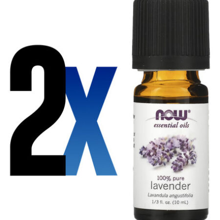 Óleo De Lavanda Now Foods 10ml 100% Puro Importado 2un - Imagem 2