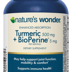 Suplemento De Cúrcuma Natures Wonder Com Bioperine - Complex