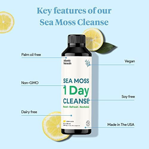 Atlantic Naturals Sea Moss 1 Day Cleanse - Desintoxicação D - Imagem 8