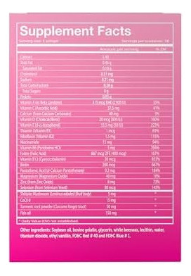 Vivioptal Women 30 Softgels - Suplemento Multivitamínico E M - Imagem 3