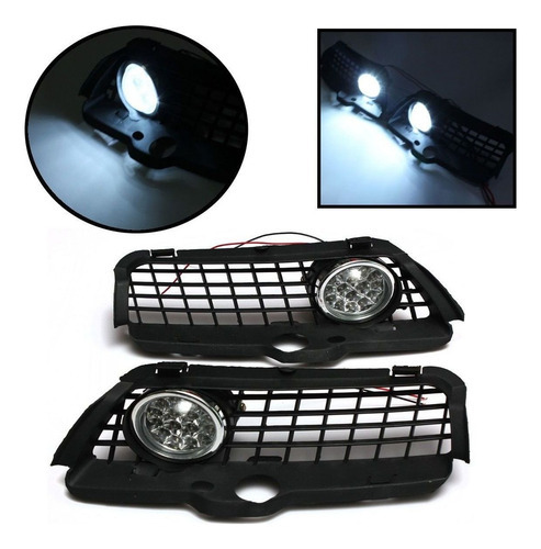 Para Vw Mk3 Golf Jetta Grelha Do Pára-choque Dianteiro Led D - Imagem 3